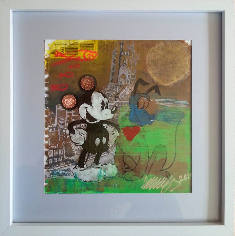 Original Abstract Expressionism Love Paintings by Andy Cumming