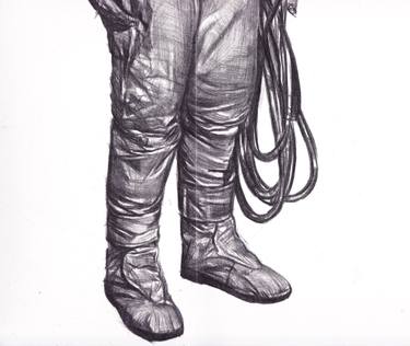 Original Documentary Outer Space Drawings by Mehmet Dere
