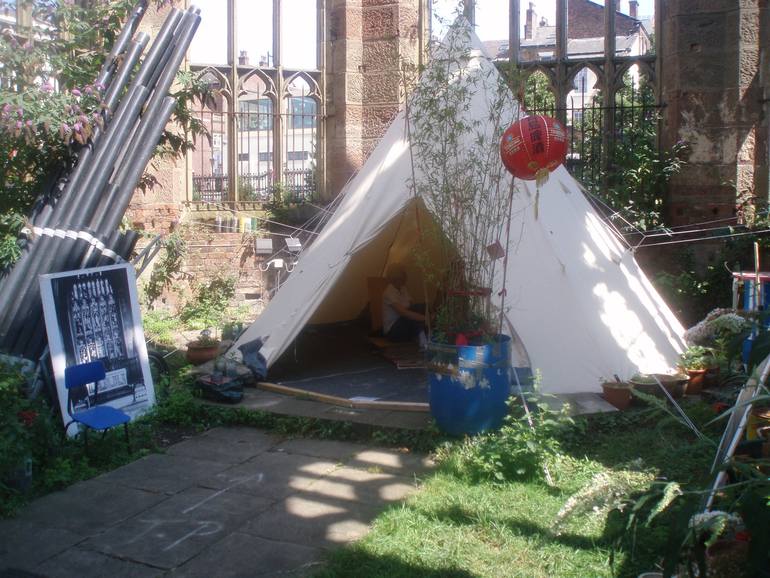 Original Street Art People Installation by Keith  Calvert