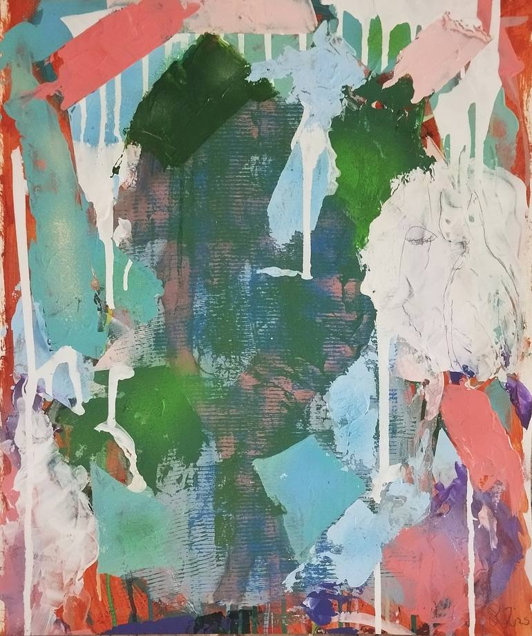 Original Abstract Expressionism Abstract Paintings by Raphael Zelfa