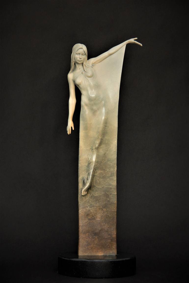 Original Figurative Women Sculpture by Michael James Talbot