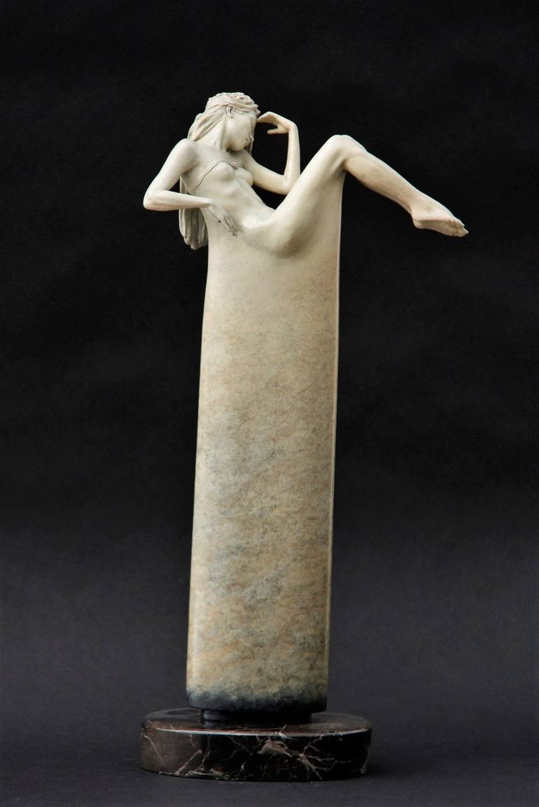 Original Figurative Women Sculpture by Michael James Talbot