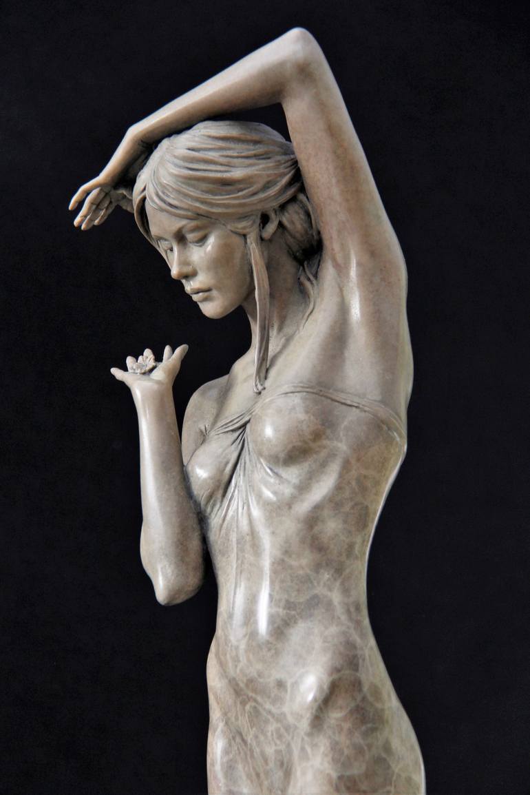 Original Figurative Women Sculpture by Michael James Talbot
