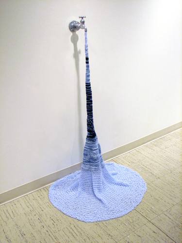 Original Dada Water Sculpture by Stacey R Chinn-Hart