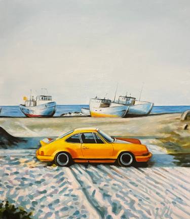 Print of Classicism Car Paintings by Thomas Saliot