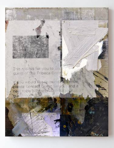 Original Abstract Expressionism Abstract Mixed Media by Peter Vahlefeld