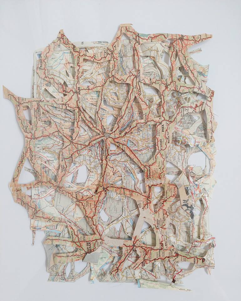 Original 3d Sculpture Aerial Sculpture by Naomi Middelmann
