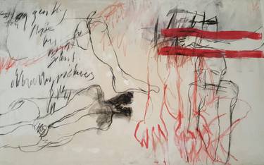 Original Abstract Expressionism Body Paintings by Naomi Middelmann