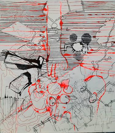 Original Conceptual Places Paintings by Naomi Middelmann