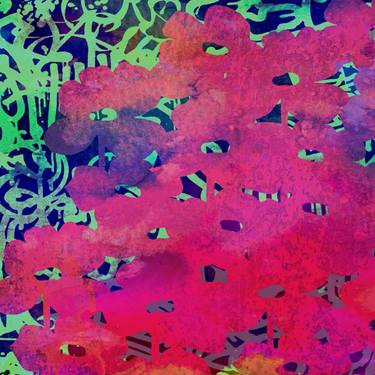 Original Contemporary Floral Digital by Robert Erod