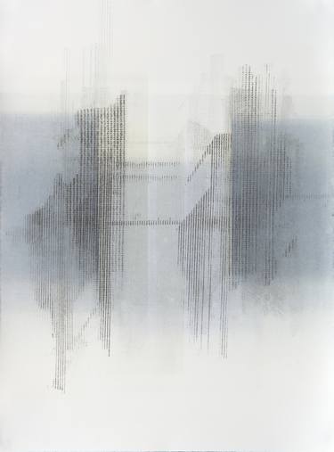 Original Minimalism Abstract Printmaking by Deborah Sibony