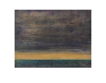 Original Abstract Expressionism Seascape Printmaking by Claudia De Grandi