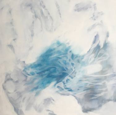 Original Conceptual Abstract Painting by Lynne Riding