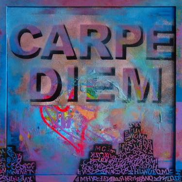 Print of Conceptual Language Paintings by Veronika Ban
