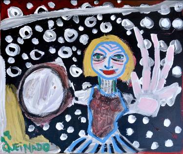 Original Abstract Expressionism Mortality Paintings by Sónia Queimado-Lima