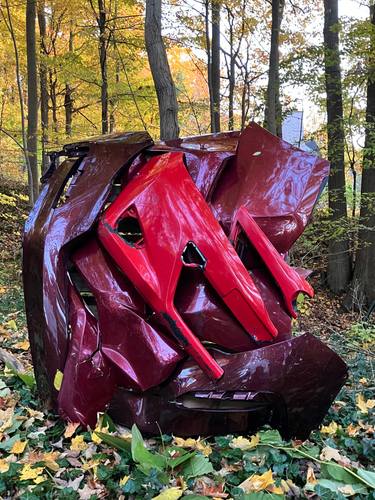 Original Conceptual Car Sculpture by Monica Franciscus