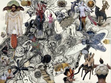 Original Conceptual Fantasy Drawings by Norma Minkowitz