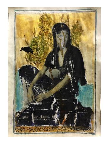 Original Conceptual Women Drawing by Maliheh Zafarnezhad