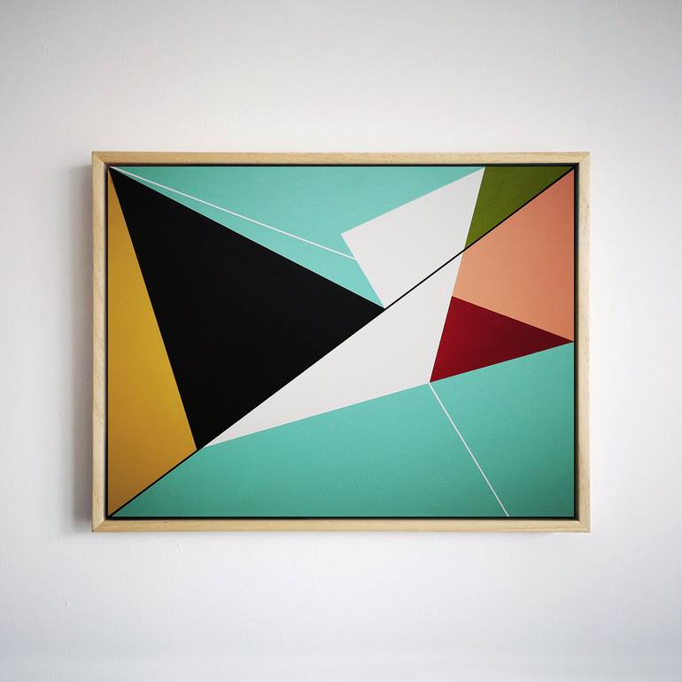 Hard-edge Painting No. 382 Painting by Gary Andrew Clarke