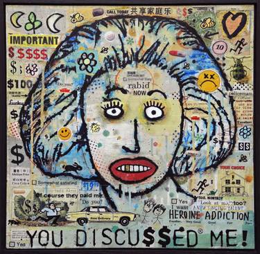 Original Portraiture Portrait Collage by Brian Mcdonald