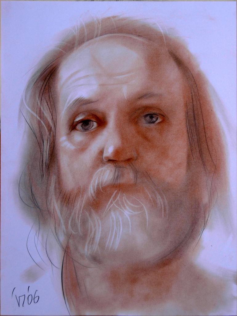 Print of Realism Portrait Drawings by Ivan Podgainyi