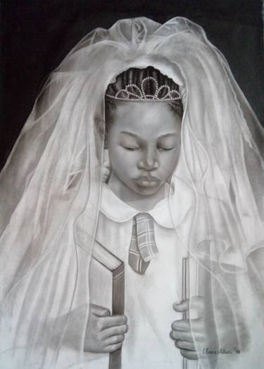 Original Figurative Children Drawings by Clara Aden
