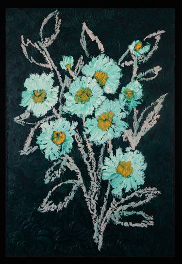 Original Figurative Botanic Painting by Monica Tatiana Ardila Marin