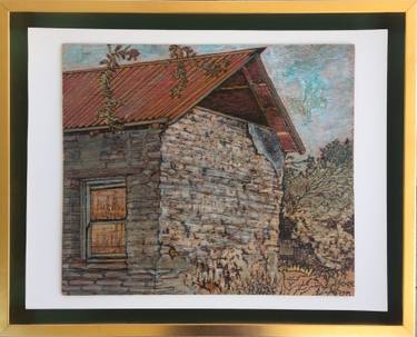 Original Expressionism Architecture Paintings by Cornelia Jensen