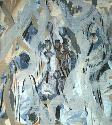Original Abstract Nature Paintings by Nana Tchitchoua