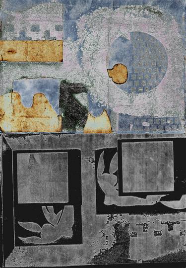 Original Expressionism Political Mixed Media by Eugene Power