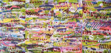 Original Abstract Painting by Algis Berziunas