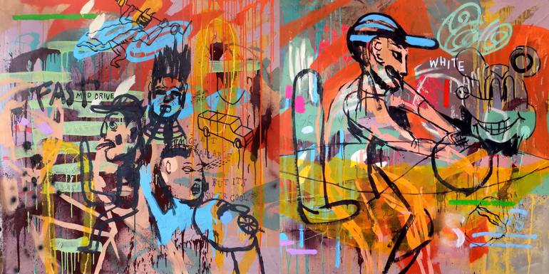 Print of Pop Art World Culture Paintings by Algis BeržIūNas