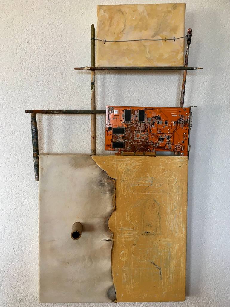 Original Construction Abstract Sculpture by Tim Frederick Meagher