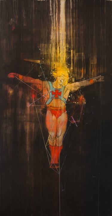 Original Figurative Popular culture Paintings by Fernando Gomez Balbontin