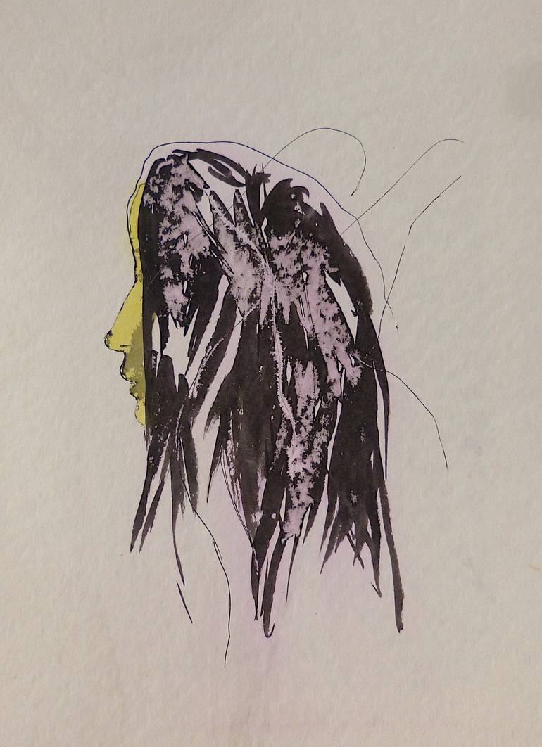 Print of Figurative Women Drawings by Frederic Belaubre