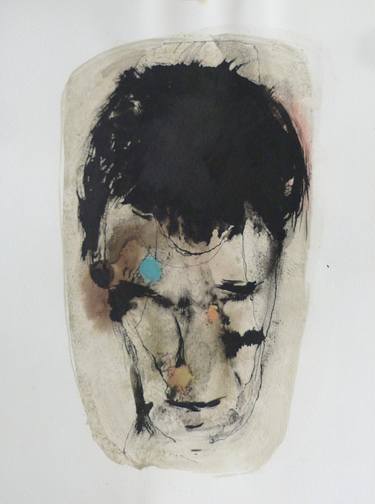 Original Expressionism People Drawings by Frederic Belaubre