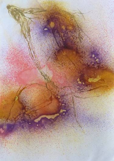 Original Figurative Abstract Drawings by Frederic Belaubre