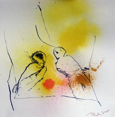 Original Figurative Humor Drawings by Frederic Belaubre