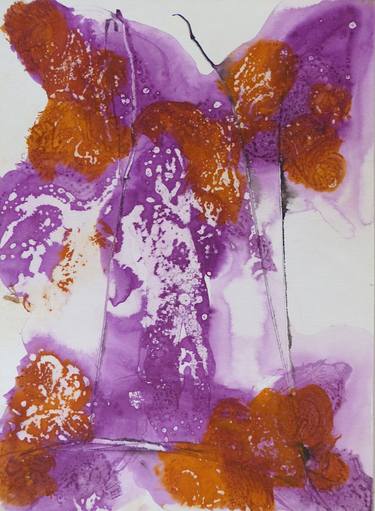 Original Abstract Water Paintings by Frederic Belaubre