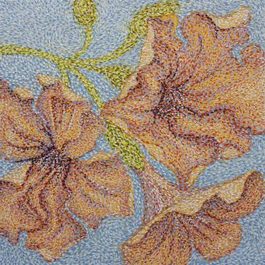 Original Expressionism Floral Paintings by Jeff Nabors