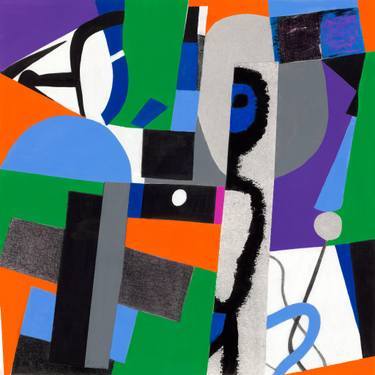 Original Contemporary Abstract Painting by Laurie Raskin