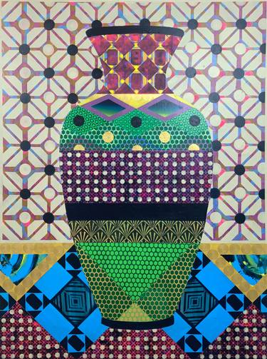 Original Abstract Expressionism Still Life Paintings by David Galan
