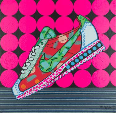 Original Figurative Sports Paintings by David Galan