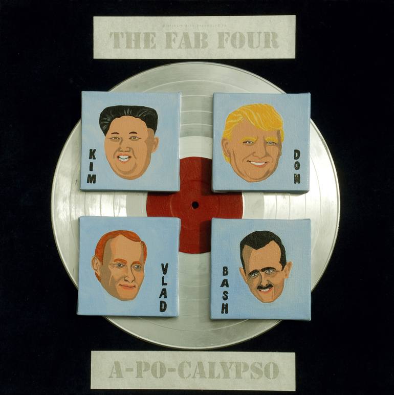 Original Conceptual Politics Sculpture by Stephen Beer