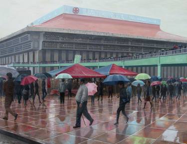 Original Realism People Paintings by William Kroll