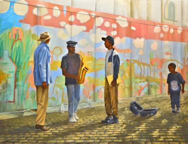 Original Fine Art Performing Arts Paintings by William Kroll