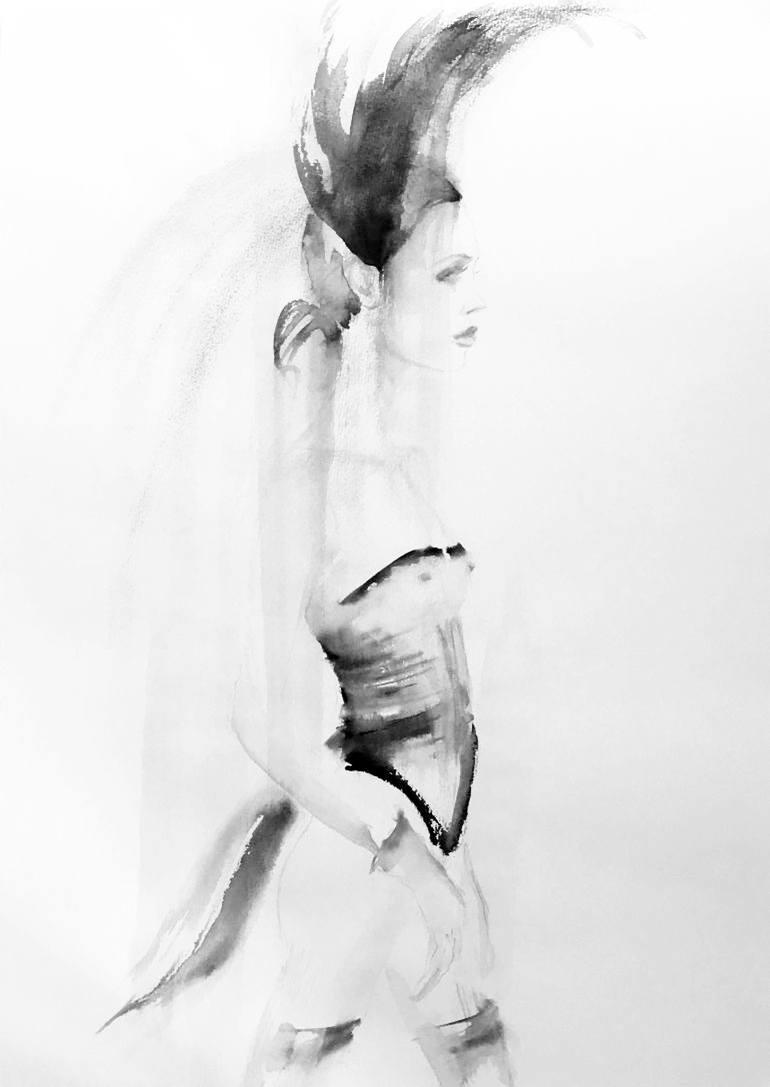 Print of Figurative Women Paintings by Fiona Maclean