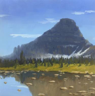 Original Impressionism Landscape Painting by Mandar Marathe