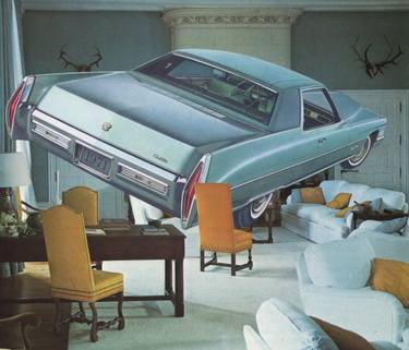 Print of Conceptual Automobile Collage by Deborah Stevenson