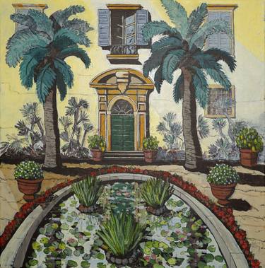 Original Contemporary Garden Painting by Ulrich Hartig
